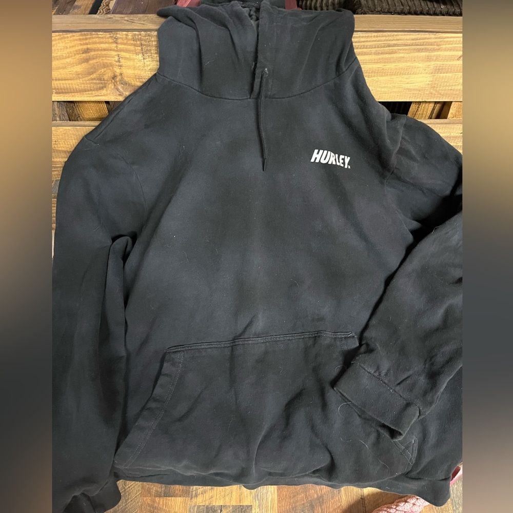 Black and Grey Hurley Hoodie